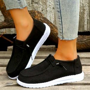Black Slip on Shoes